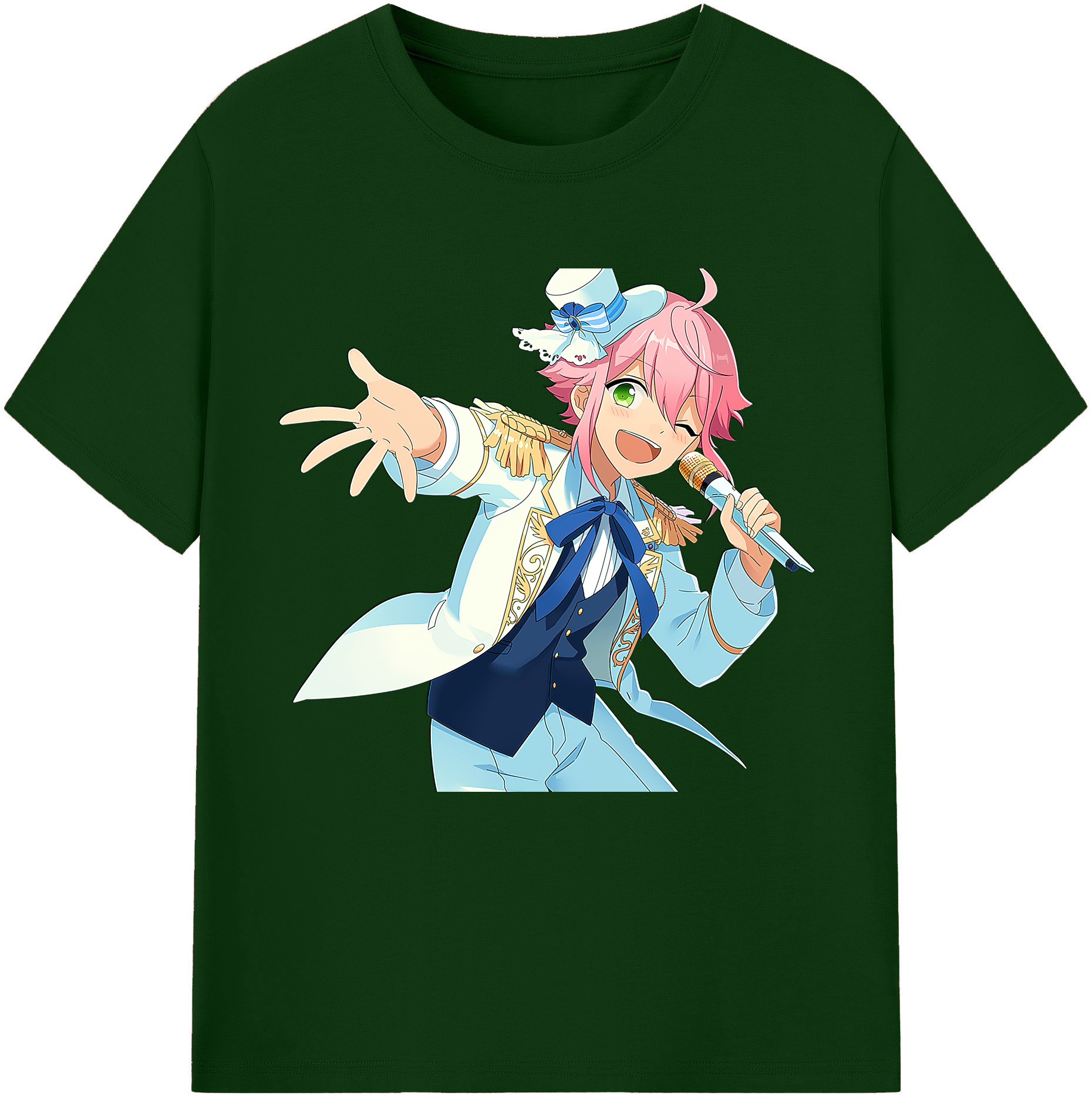 （画像用） あんさんぶるスターズ! Ensemble Stars 綿100％半袖Tシャツ（フロントプリント）